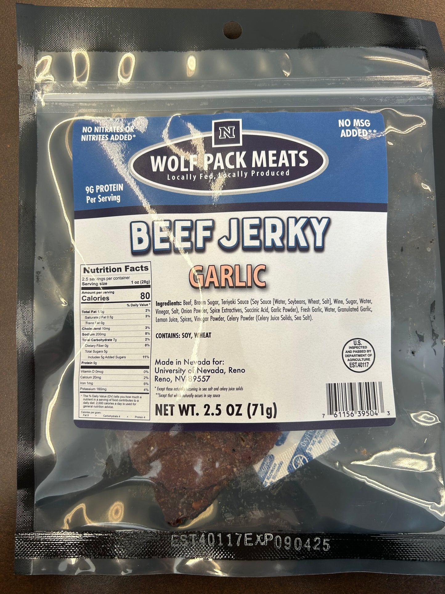 Beef Jerky - Garlic