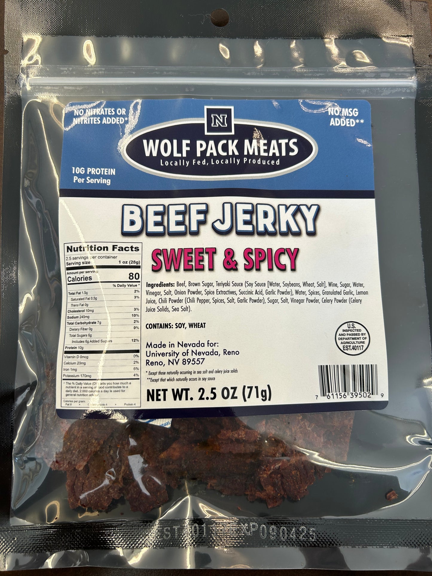 Beef Jerky - Sweet & Spicy