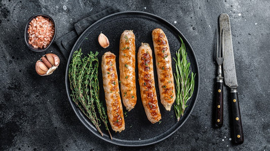 4 cooked breakfast sausage links