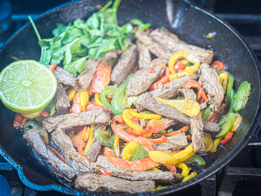 Steak Strips for Fajitas and Stroganoff