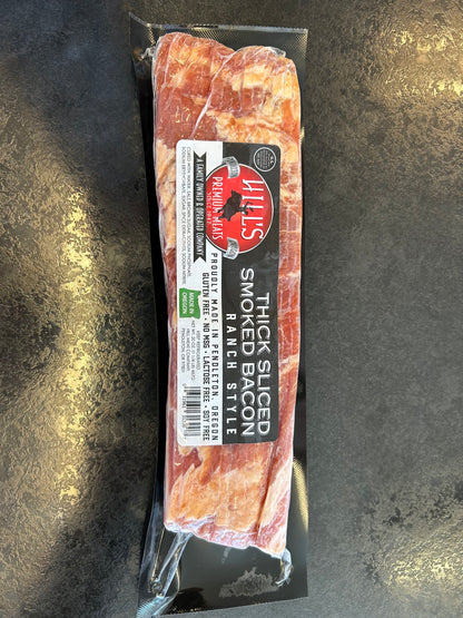 Bacon: Hardwood smoked - Hill's Brand - 20 oz pack - Online Price