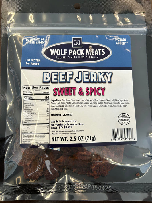Beef Jerky - Sweet & Spicy