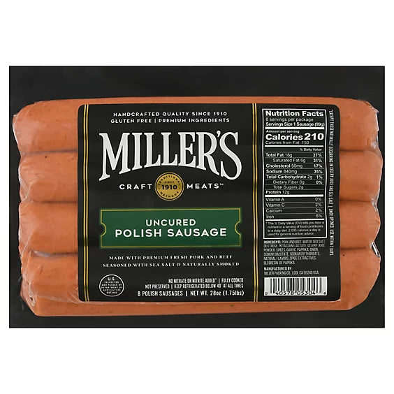 MILLER POLISH LINKS 8" 4-1 - Wholesale