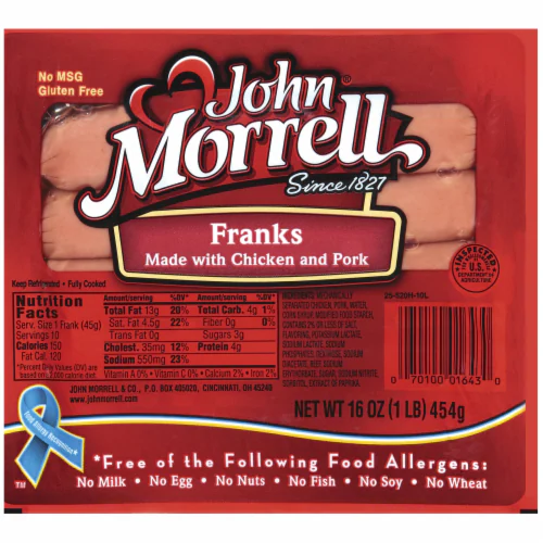 MORRELL 7" 5-1 A/B FRANKS - Wholesale