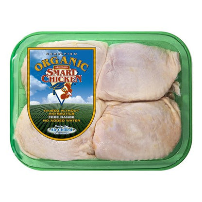 Organic Smart Chicken - Bone-In Thighs