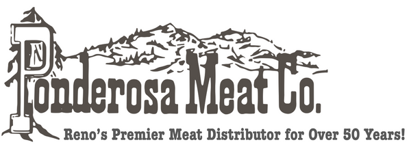 ponderosa logo, reno's premier meat distributor for over 50 years