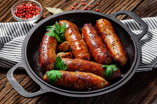 Mangia tutto spiced sausage links
